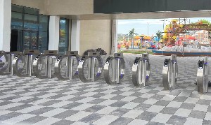 承德國際大馬戲度假區二期水上樂園項目—蘋果速通門案例